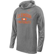  Clemson Nike Youth Cotton Hoodie Tee