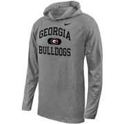  Georgia Nike Youth Cotton Hoodie Tee