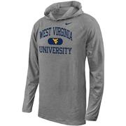  West Virginia Nike Youth Cotton Hoodie Tee