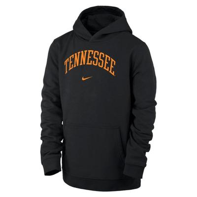 Tennessee Nike YOUTH Arch Club Fleece Hoodie