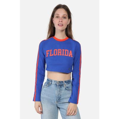 Florida Hype And Vice Super Crop Long Sleeve Top