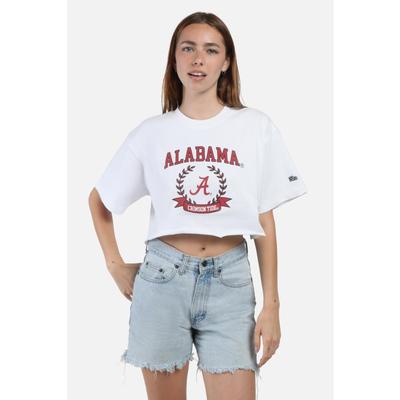 Alabama Hype And Vice Giant Logo Track Top Cropped Tee