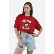  Indiana Hype And Vice Giant Logo Track Top Cropped Tee