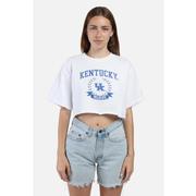  Kentucky Hype And Vice Giant Logo Track Top Cropped Tee