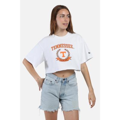 Tennessee Hype And Vice Giant Logo Track Top Cropped Tee