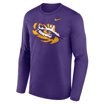 LSU Nike Legend Alt Logo Long Sleeve Tee