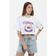  Florida Hype And Vice Giant Logo Track Top Cropped Tee