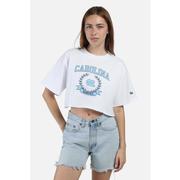  North Carolina Hype And Vice Giant Logo Track Top Cropped Tee