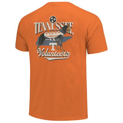 Tennessee Image One Mascot State Bridge Comfort Colors Tee