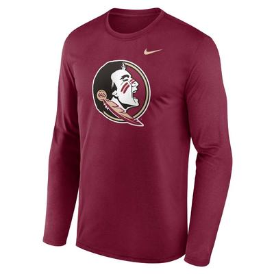 Florida State Nike Legend Primary Logo Long Sleeve Tee