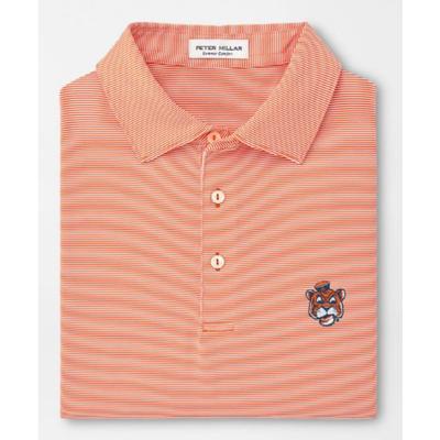 Auburn Peter Millar Vault Jubilee Stripe Polo