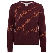  Virginia Tech Kadyluxe Love Letter Sweater