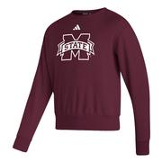  Mississippi State Adidas Men's Premium Vintage Crew Sweatshirt