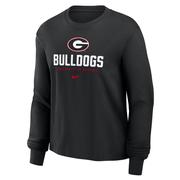  Georgia Nike Women's Cotton Boxy Long Sleeve Tee