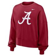  Alabama Nike Women's Essential Fleece Crew