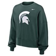  Michigan State Nike Women's Essential Fleece Crew