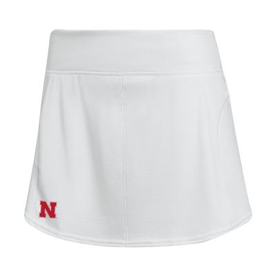 Nebraska Adidas Women's Tennis Match Skirt