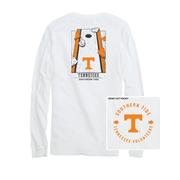  Tennessee Southern Tide Cornhole Board Long Sleeve Tee