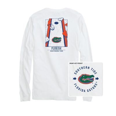 Florida Southern Tide Cornhole Board Long Sleeve Tee