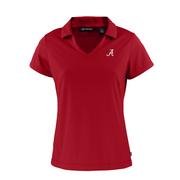  Alabama Cutter & Buck Women's Daybreak V- Neck Polo