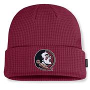  Florida State Nike Sideline Terra Standard Cuff Waffle Beanie