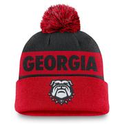  Georgia Nike Primetime Peak Pom Beanie