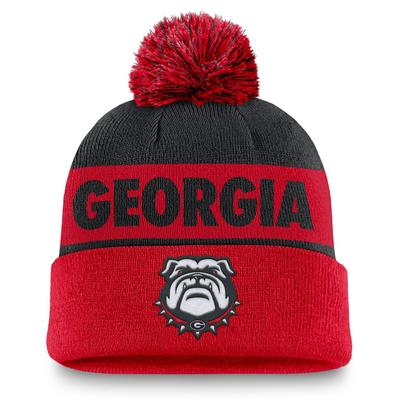 Georgia Nike Primetime Peak Pom Beanie