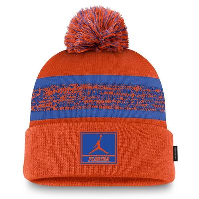 Florida Jordan Brand Sideline Peak Standard Cuff Pom Beanie