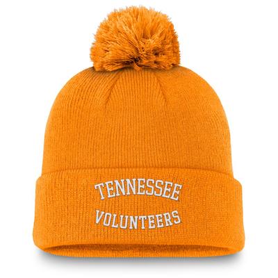 Tennessee Nike Peak Standard Cuff Pom Beanie