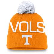  Tennessee Nike Peak Standard Cuff Pom Beanie