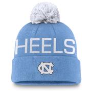  Unc Jordan Brand Peak Standard Cuff Pom Beanie