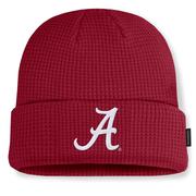  Alabama Nike Sideline Terra Standard Cuff Waffle Beanie