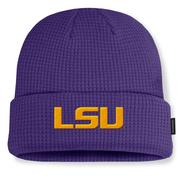  Lsu Nike Sideline Terra Standard Cuff Waffle Beanie