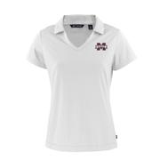  Mississippi State Cutter & Buck Women's Daybreak V- Neck Polo