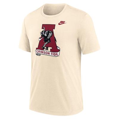 Alabama Nike Legacy Primary Logo Triblend Tee