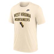  West Virginia Nike Legacy Campus Bold Triblend Tee