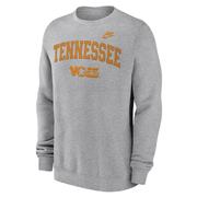  Tennessee Nike Embroidered Arch Vault Fleece Crew