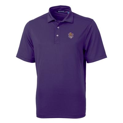 LSU Cutter and Buck Vault Sailor Virtue Eco Pique Polo