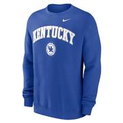  Kentucky Nike Arch Seal Fleece Crew