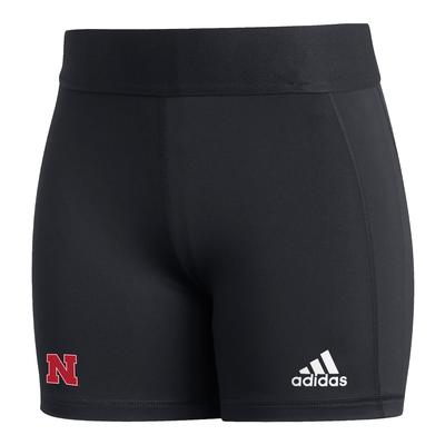 Nebraska Adidas Women's Alphaskin Tight Shorts