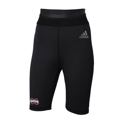 Mississippi State Adidas Women's 7 inch Biker Shorts