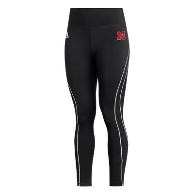 Nebraska Adidas Women's Stadium Training 7/8 Leggings