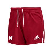  Nebraska Adidas Women's Team Issue Shorts