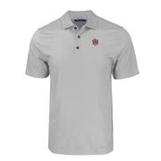  Lsu Cutter & Buck Vault Sailor Pike Eco Tonal Geo Print Polo