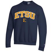  Etsu Champion Applique Arch Over Logo Crew