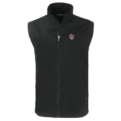 LSU Cutter & Buck Charter Vault Sailor Charter Full-Zip Vest