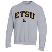  Etsu Champion Applique Arch Over Logo Crew