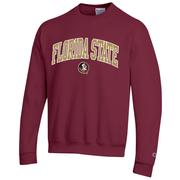  Florida State Champion Applique Arch Over Logo Crew