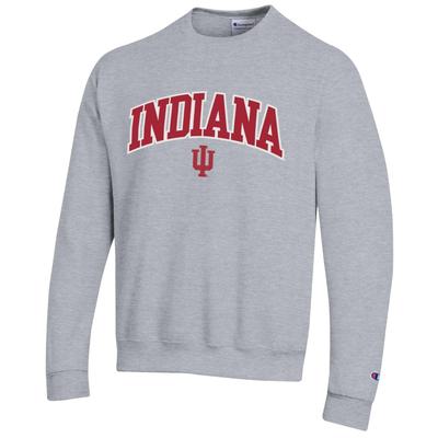 Indiana Champion Applique Arch Over Logo Crew