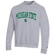  Michigan State Champion Applique Arch Over Logo Crew